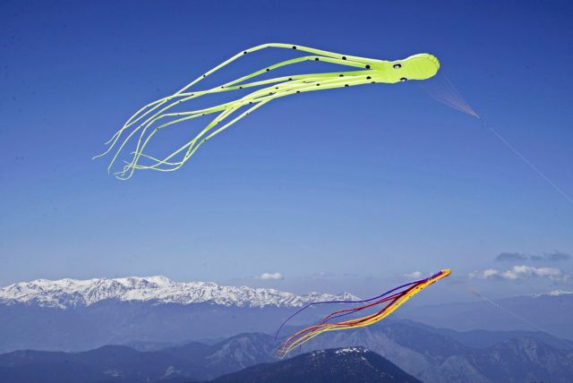 Σχοινιάς: Το 1o kite parade αφιερωμένο στο χρώμα, τον άνεμο και τη φαντασία!