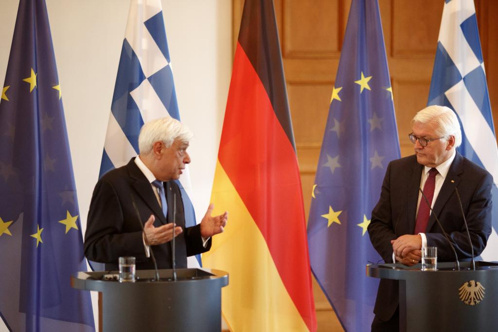 Σταϊνμάγερ: «Το μέλλον της Ευρώπης χωρίς την Ελλάδα είναι αδιανόητο»