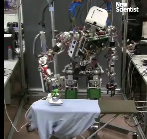 Ερχεται το ρομπότ που σιδερώνει ρούχα