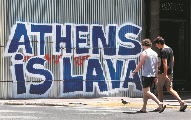 Καύσωνες με επίπεδα επικινδυνότητας