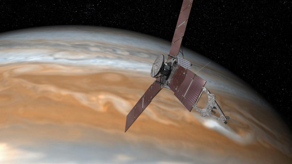 NASA: Ο Juno στέλνει φωτογραφίες και στοιχεία για την κατάσταση του πλανήτη Δία