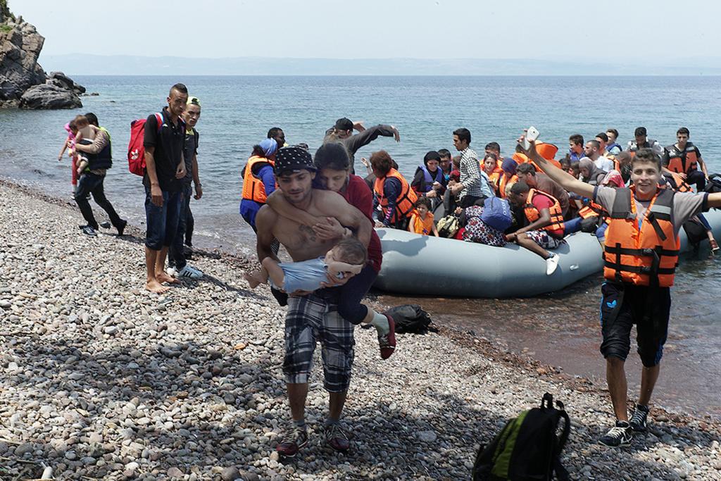 Ρεκόρ αφίξεων προσφύγων στη Λέσβο τον Ιούνιο