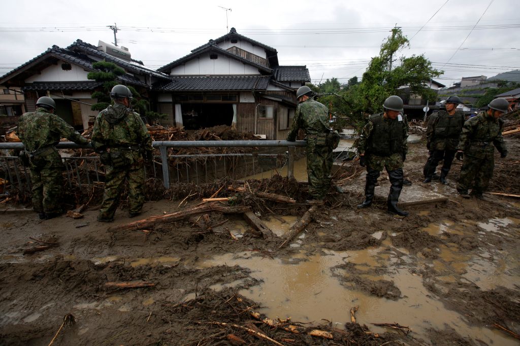 Ιαπωνία: Στους 20 οι νεκροί από τις καταστροφικές πλημμύρες