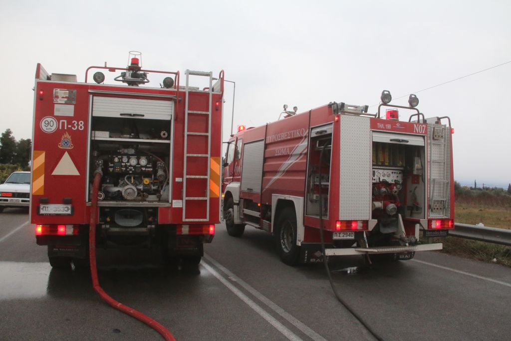 Πυρκαγιά σε βιομηχανία ανελκυστήρων στο Κιλκίς