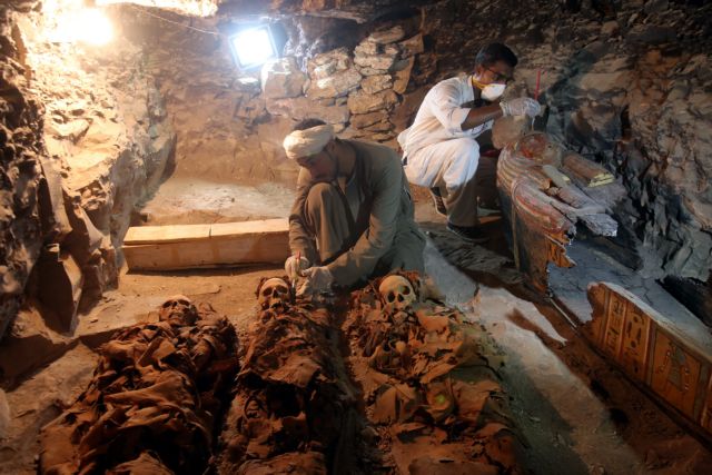 Αίγυπτος: εντυπωσιακά ευρήματα σε τάφο χρυσοχόου από την εποχή του Τουταγχαμών