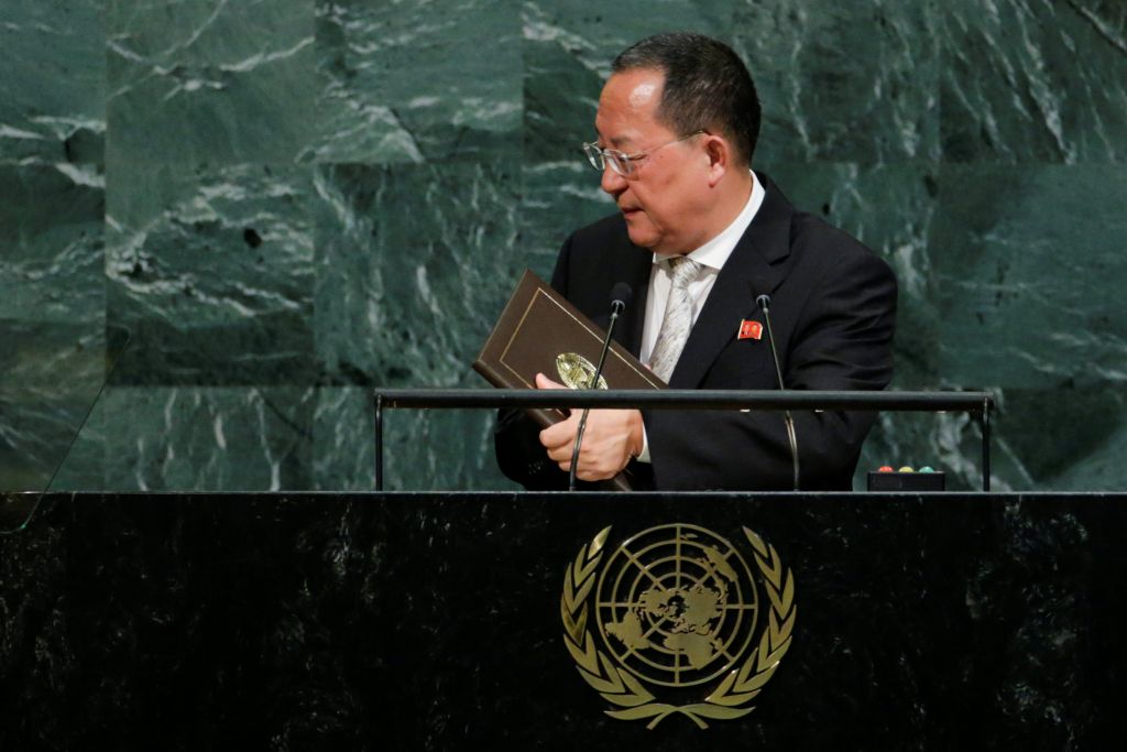 Υπουργός Εξωτερικών Βόρειας Κορέας «Η επίθεση των βορειοκορεατικών πυραύλων κατά των ΗΠΑ αναπόφευκτη»