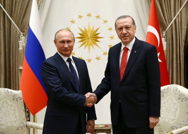 Πούτιν και Ερντογάν εμβαθύνουν τη συνεργασία τους στη Συρία