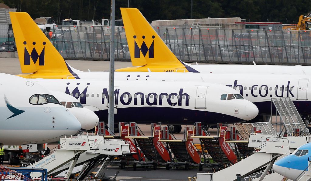 Βρετανία: Διέκοψε τη λειτουργία της η αεροπορική εταιρία Monarch Airlines