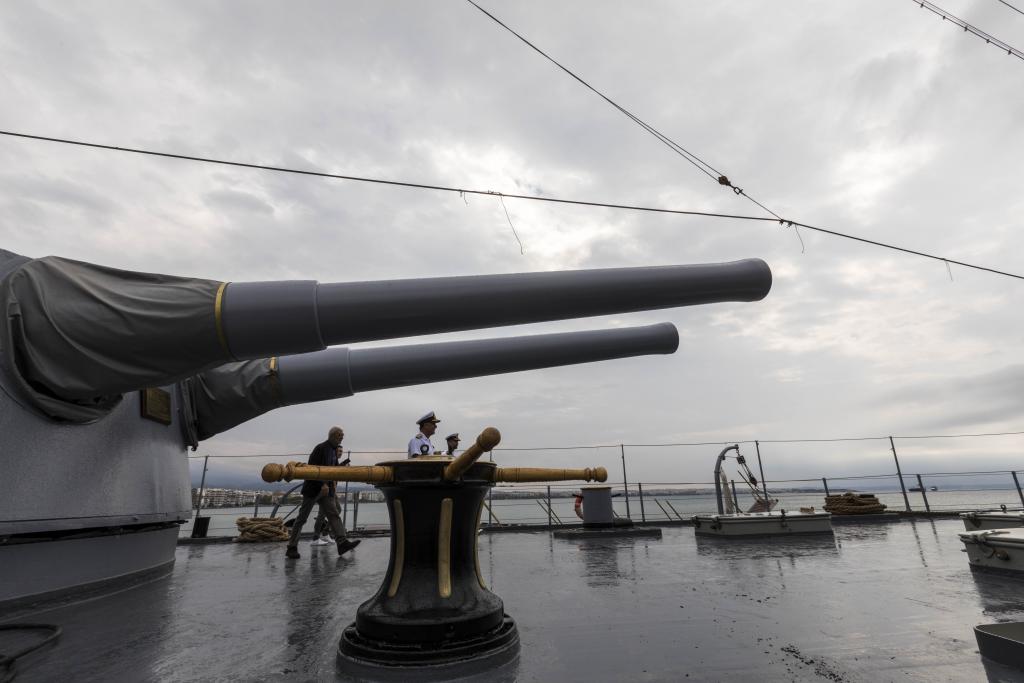 Θεσσαλονίκη: Χιλιάδες επισκέπτες στο θωρηκτό «Γ. Αβέρωφ»