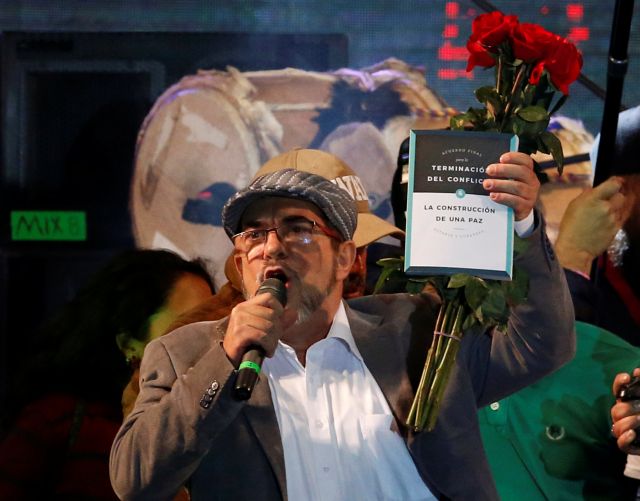 Ο ηγέτης των ανταρτών FARC υποψήφιος πρόεδρος της Κολομβίας