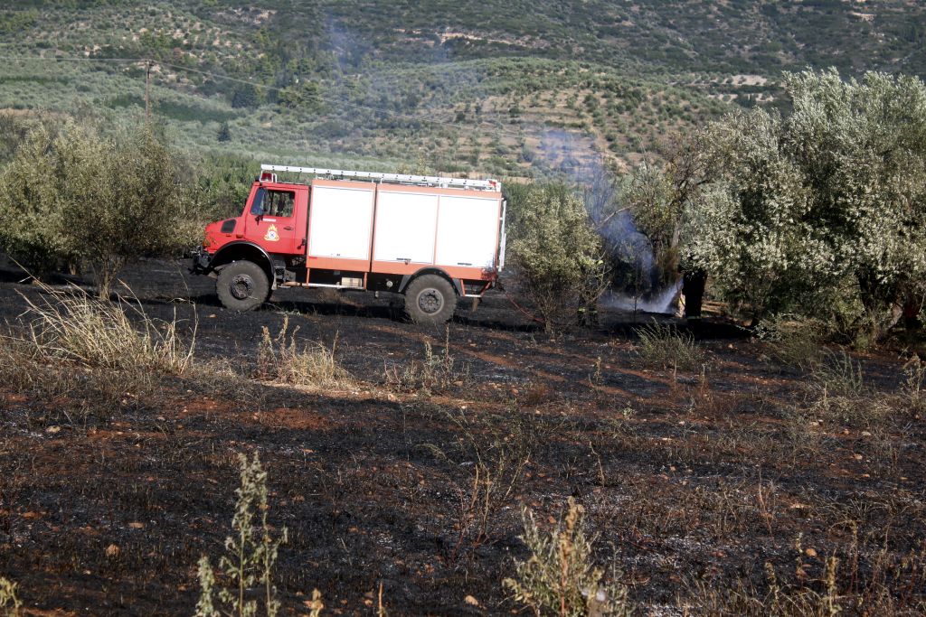 Λέσβος: Νεκρός ηλικωμένος αγρότης σε πυρκαγιά