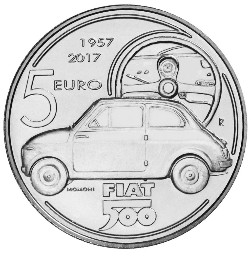To Fiat 500 έγινε νόμισμα!
