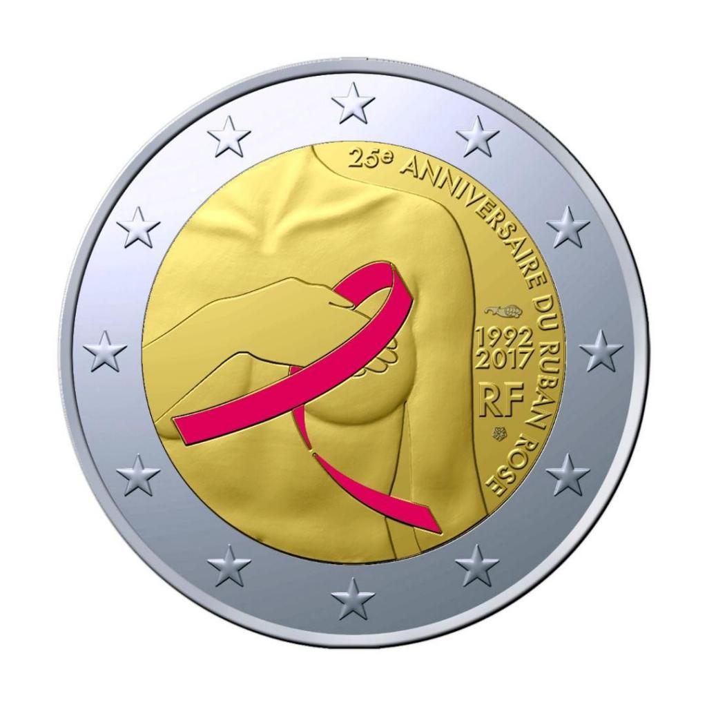 Συλλεκτικό κέρμα των 2 ευρώ στη μάχη κατά το καρκίνου του μαστού