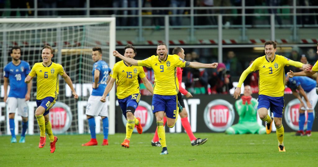 Μουντιάλ 2018: Σοκ με τον αποκλεισμό της Ιταλίας από τη Σουηδία