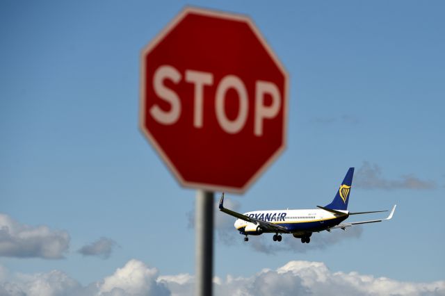 Και η  Ryanair ματαίωσε πτήση της προς το Μακεδονία