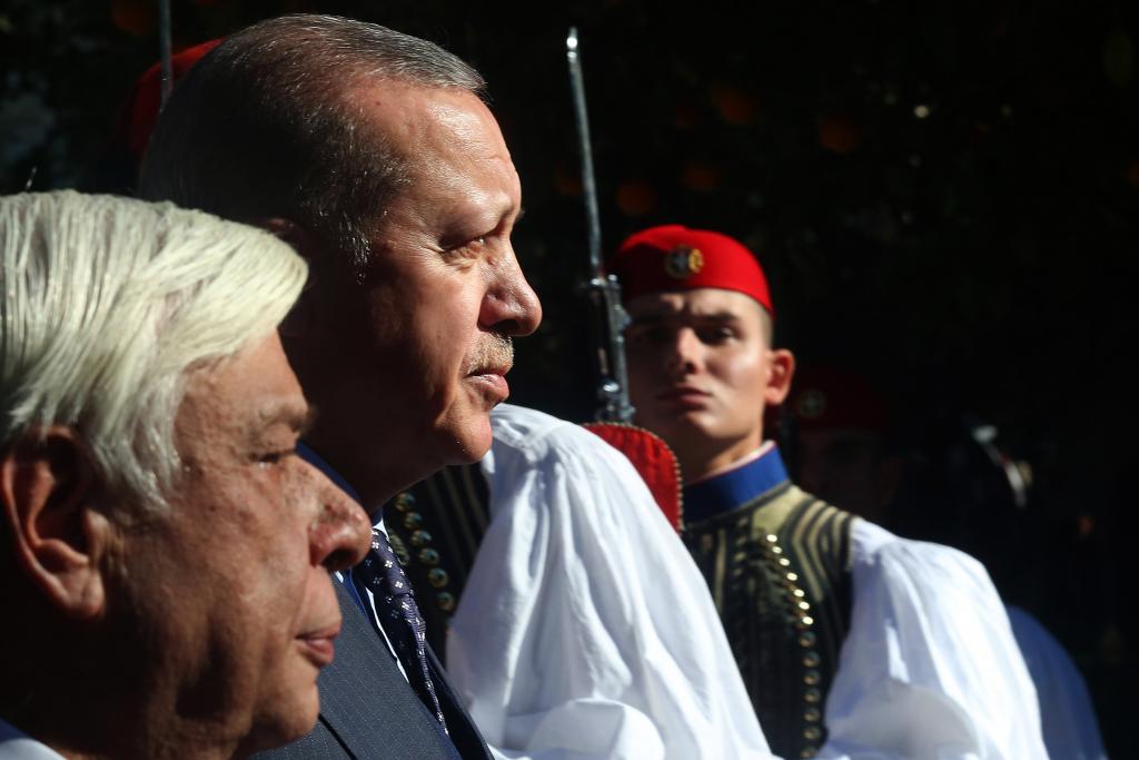 Πρόκληση Ερντογάν μέσα στο Προεδρικό Μέγαρο