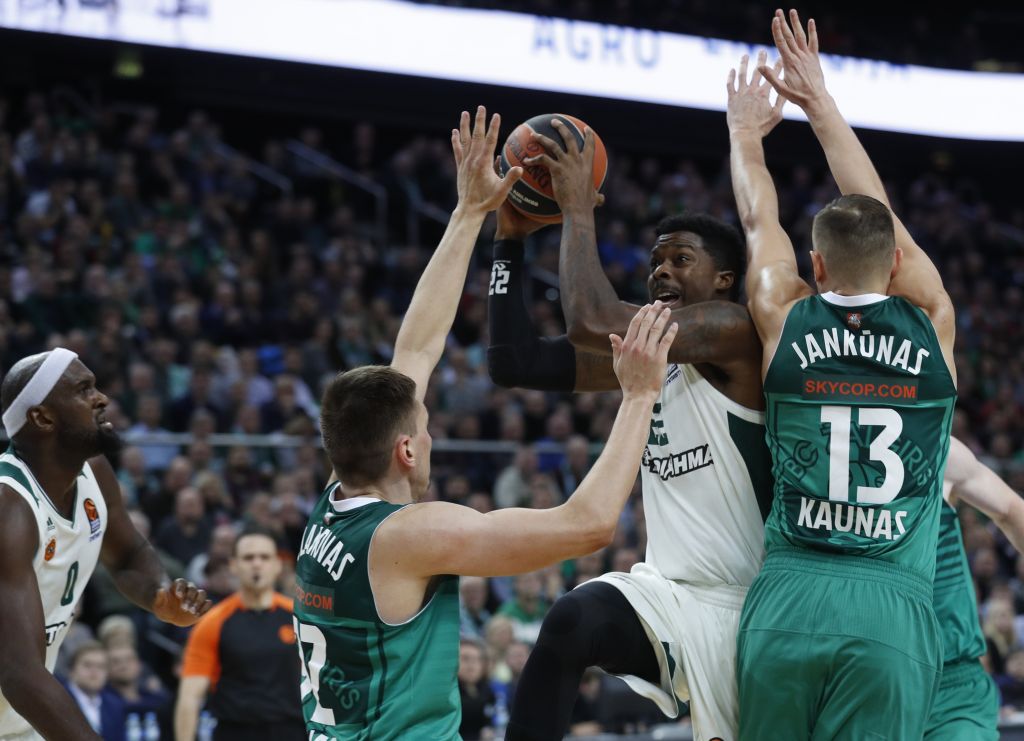 Ευρωλίγκα: Ηττα του Παναθηναϊκού στο Κάουνας