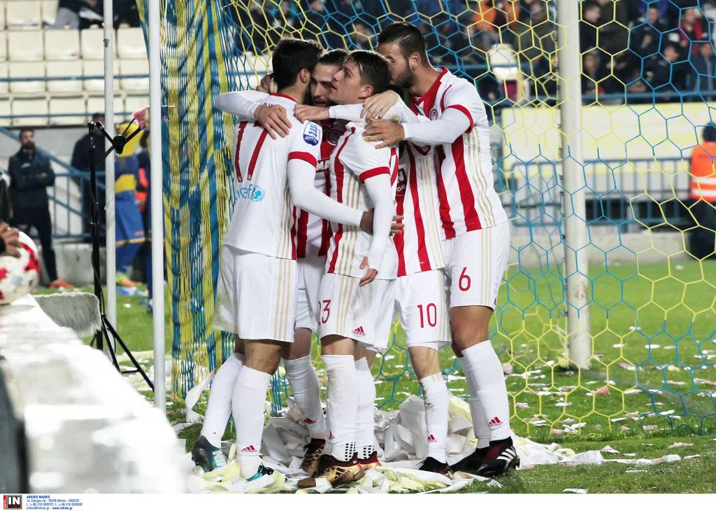 Ο Ολυμπιακός πέρασε από το Αγρίνιο, 4-1 τον Παναιτωλικό