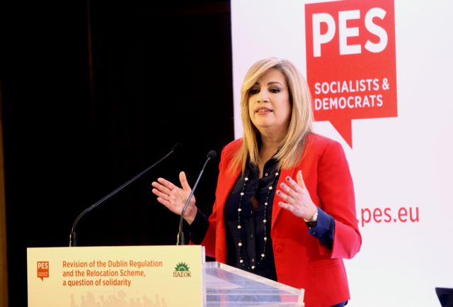 Το νέο ευρωπαϊκό στοίχημα της Γεννηματά