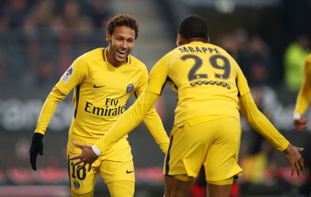 Νεϊμάρ και Εμπαπέ οι δράστες στο 4-1 της Παρί επί της Ρεν