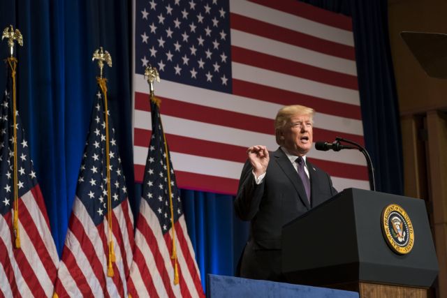 Τραμπ: Κίνα και Ρωσία είναι αντίπαλοί μας