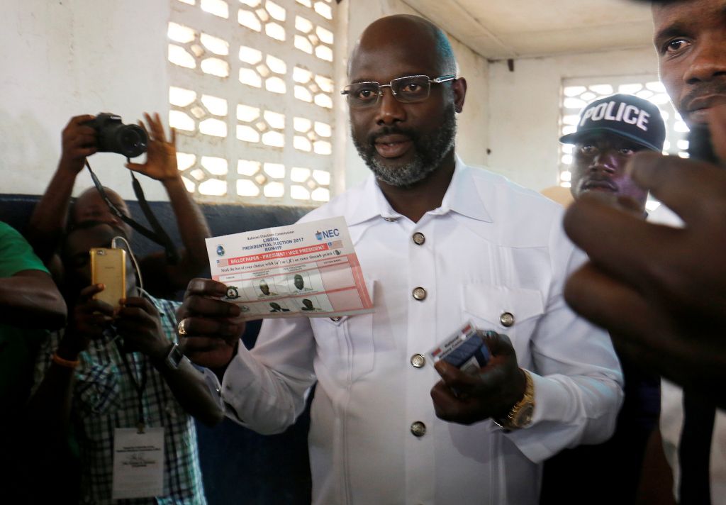 Η εκλογή Γουεά στην προεδρία της Λιβερίας σκόρπισε υπερηφάνεια στον κόσμο του ποδοσφαίρου