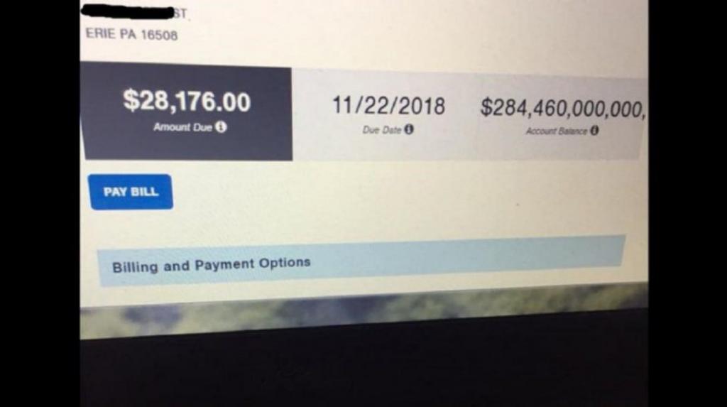 Ελαβε λογαριασμό ηλεκτρικού ρεύματος αξίας… 284 δισ.