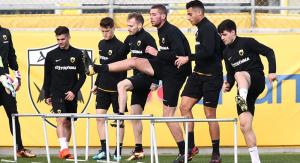 Παρουσία του Μελισσανίδη η προπόνηση της ΑΕΚ