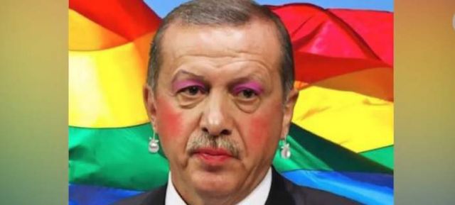 Anonymus Greece: Εκαναν τον Ερντογάν… γκέι