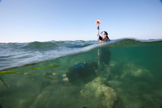 Ο πύργος στον ναύσταθμο των αρχαίων Σπαρτιατών