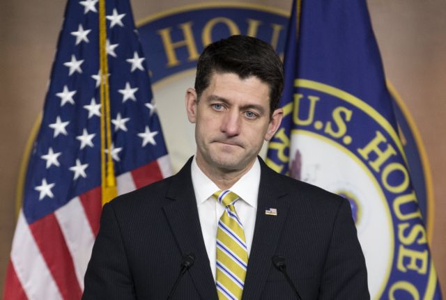 Ράιαν: Ατυχείς οι δηλώσεις Τραμπ για «χώρες-απόπατους»