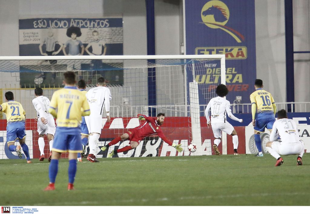 Ο Κυριακίδης σταμάτησε τον Ατρόμητο