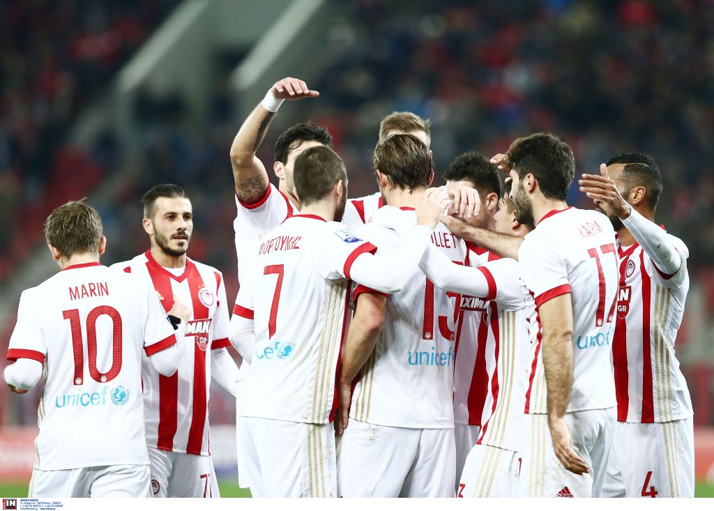 Ο Ολυμπιακός νίκησε χωρίς δυσκολία τη Λαμία