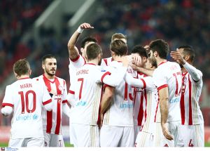 Ο Ολυμπιακός νίκησε χωρίς δυσκολία τη Λαμία