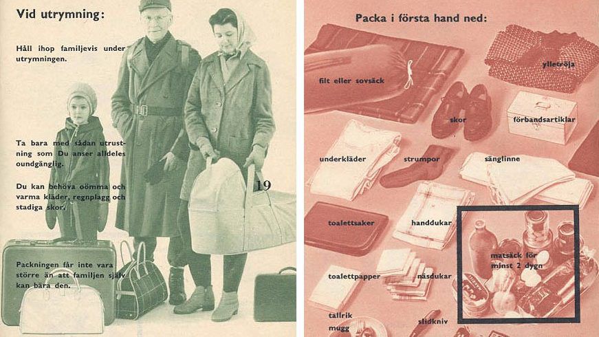 Τι να κάνετε σε περίπτωση πολέμου: Οδηγίες χρήσεως από τη Σουηδία