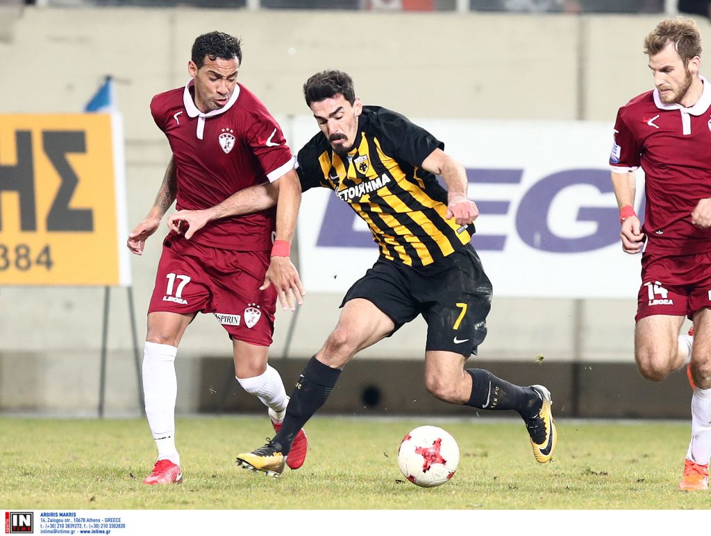 Ισοπαλία για Λάρισα και ΑΕΚ