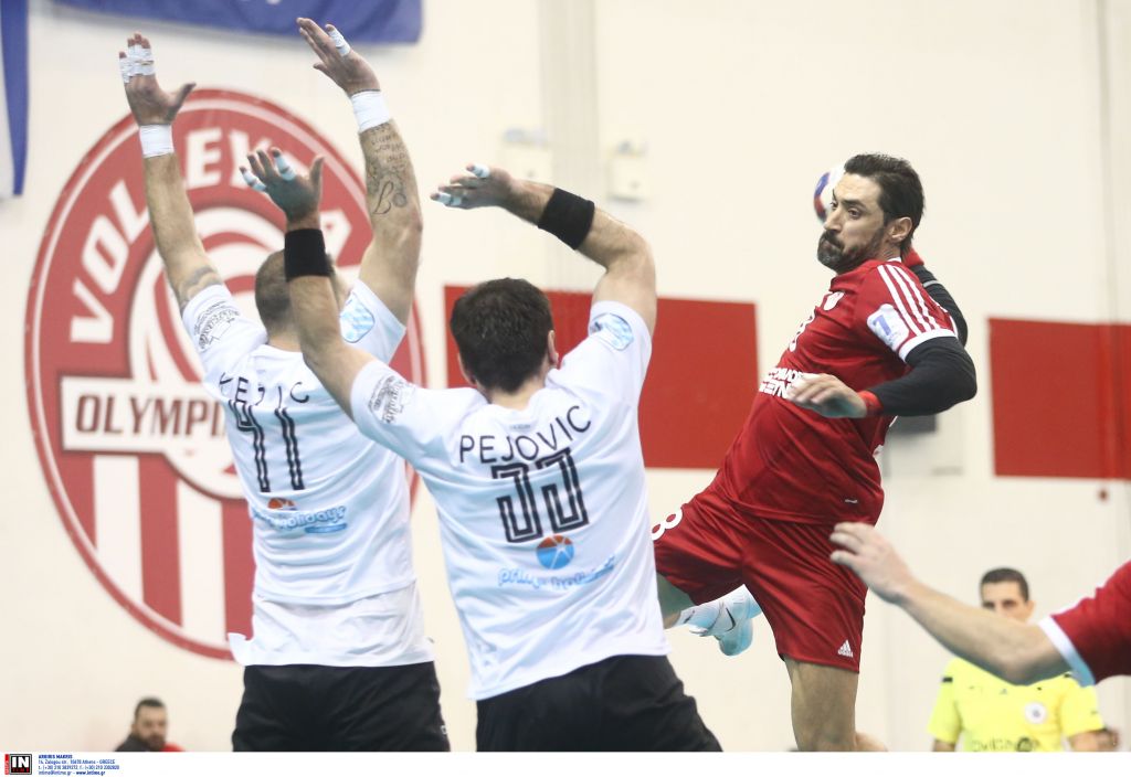 Α1 χάντμπολ: Ο Ολυμπιακός νίκησε τον ΠΑΟΚ και ξέφυγε τέσσερις βαθμούς