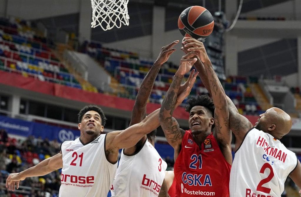 Ευρωλίγκα: Σταθερά πρώτη η ΤΣΣΚΑ