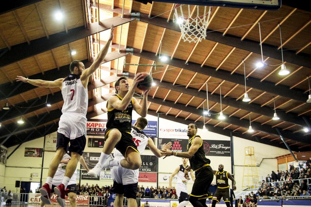 A1 μπάσκετ: Νίκη της ΑΕΚ στα Τρίκαλα