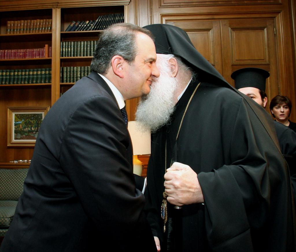 «Μυστικός δείπνος» Ιερώνυμου – Καραμανλή