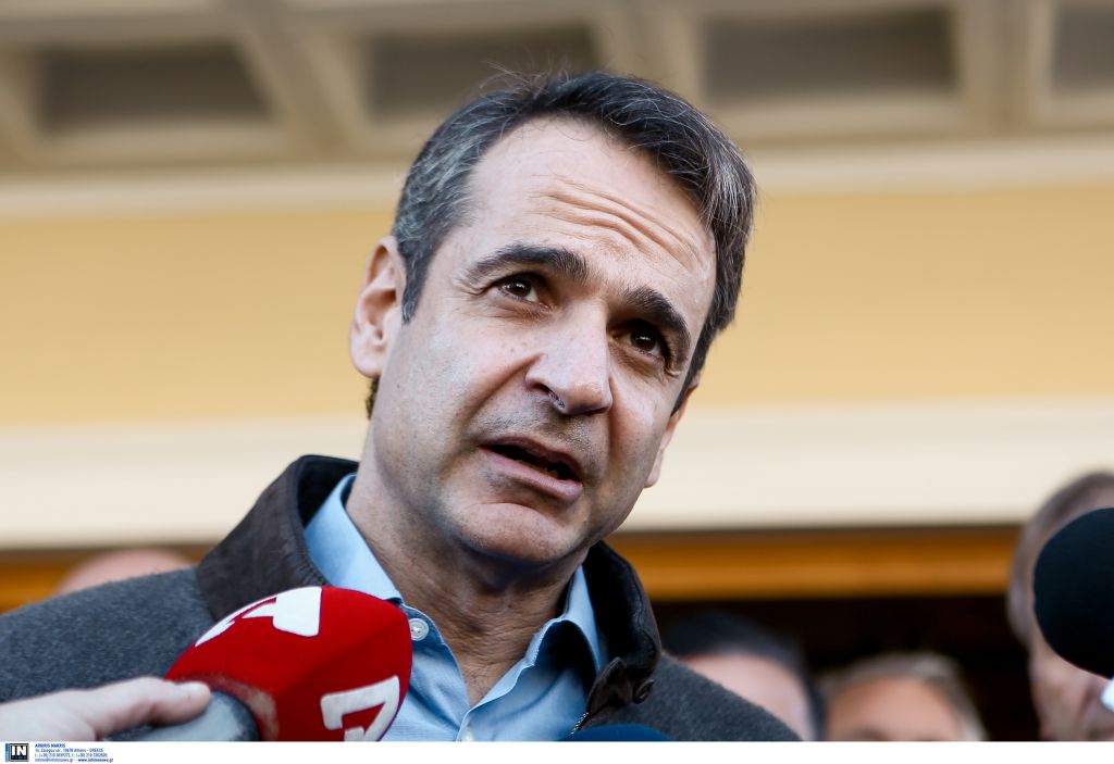 Την Μάνδρα επισκέφθηκε και πάλι ο Κυριάκος Μητσοτάκης