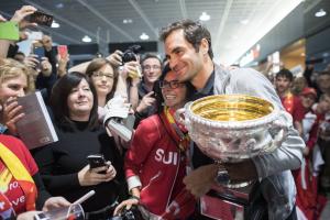 Αποθέωση για τον Ρότζερ Φέντερερ στη Ζυρίχη