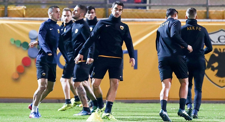 Η αποστολή της ΑΕΚ για το ματς με τον Ολυμπιακό