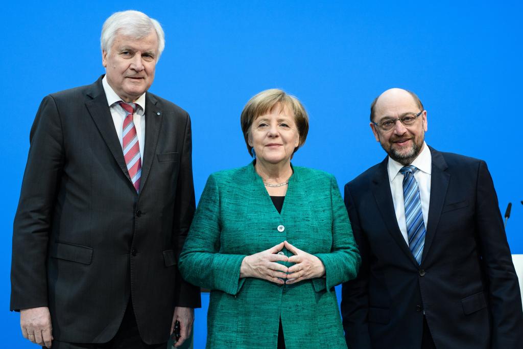 Ικανοποίηση Μέρκελ – Σουλτς για το σχηματισμό γερμανικής κυβέρνησης