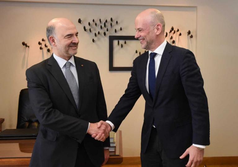 Συνάντηση Μοσκοβισί με τον πρόεδρο του ΣΕΤΕ, Γ. Ρέτσο | tanea.gr
