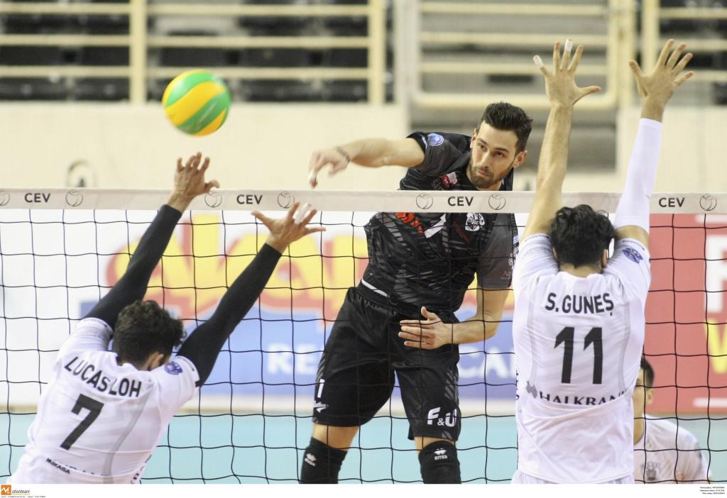 Τσάμπιονς Λιγκ βόλεϊ: Νίκη του ΠΑΟΚ επί της Χαλκμπανκ