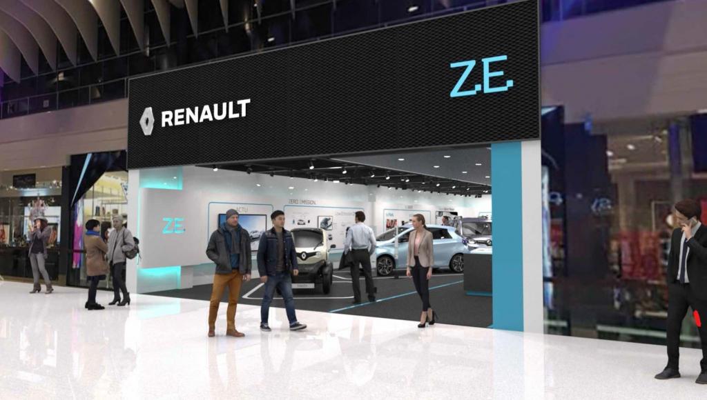 Renault: Το πρώτο κατάστημα αφιερωμένο στα ηλεκτρικά οχήματα