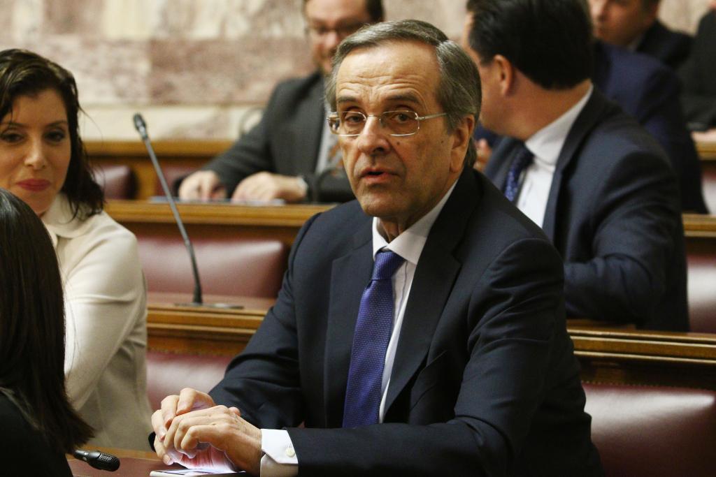 Samaras accuses Tsipras in lawsuit of masterminding plot to slander him
