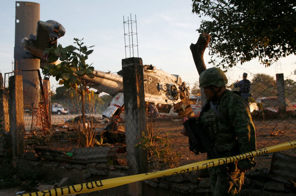 Μεξικό: Στους 13 οι νεκροί από τη συντριβή στρατιωτικού ελικοπτέρου