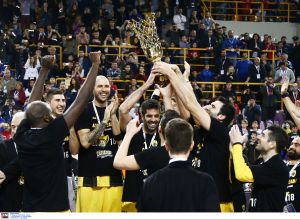 Μπάσκετ: Kυπελλούχος Ελλάδας για 4η φορά στην ιστορία της η ΑΕΚ